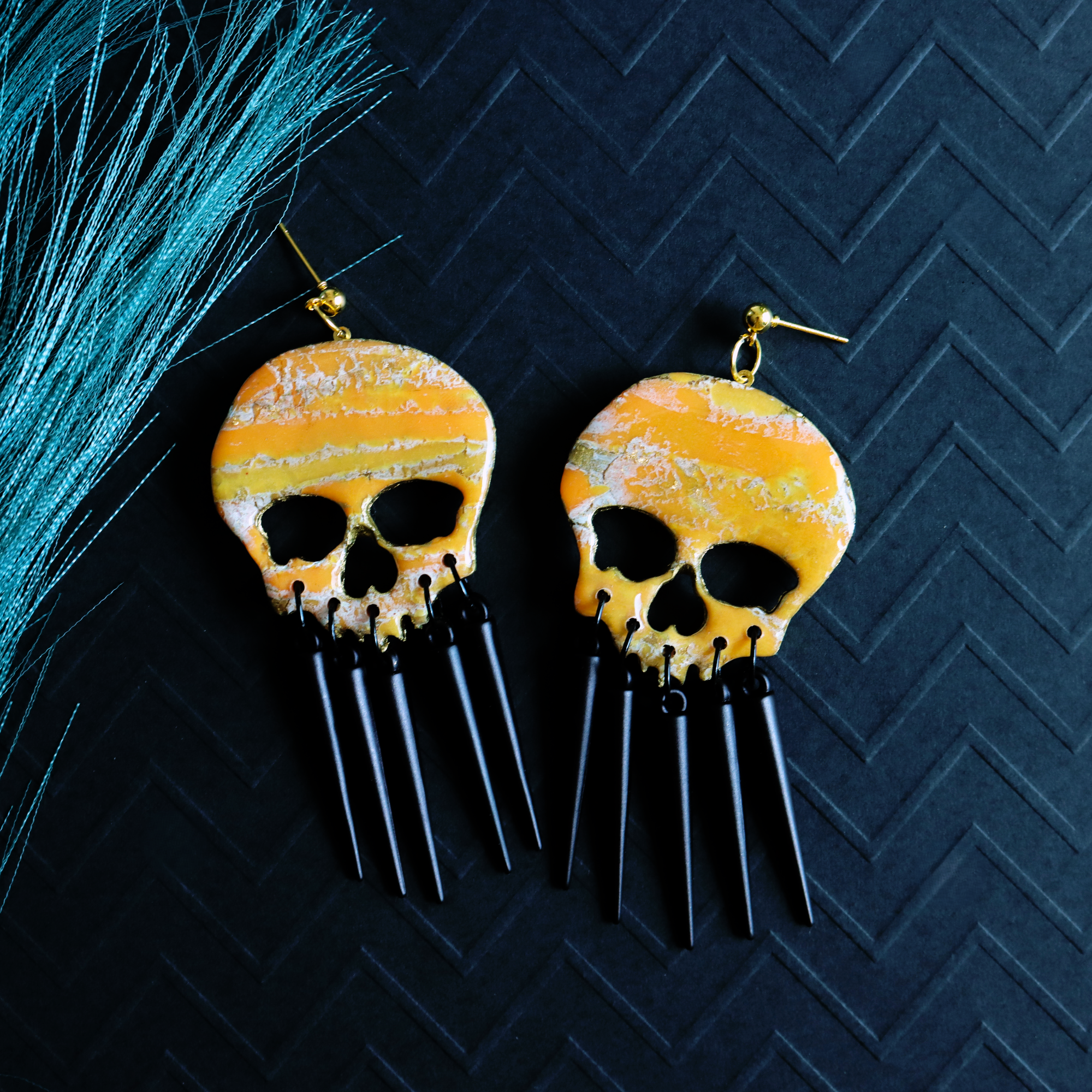 Orange Skulls